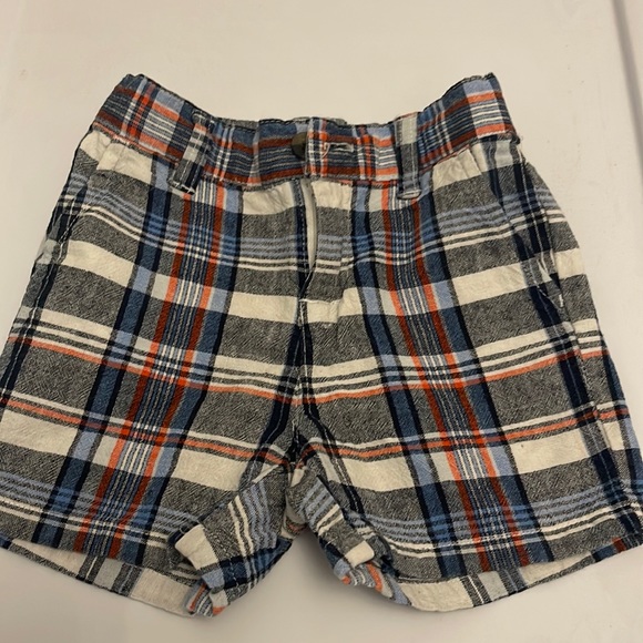 Janie and Jack Plaid Shorts - Picture 1 of 3